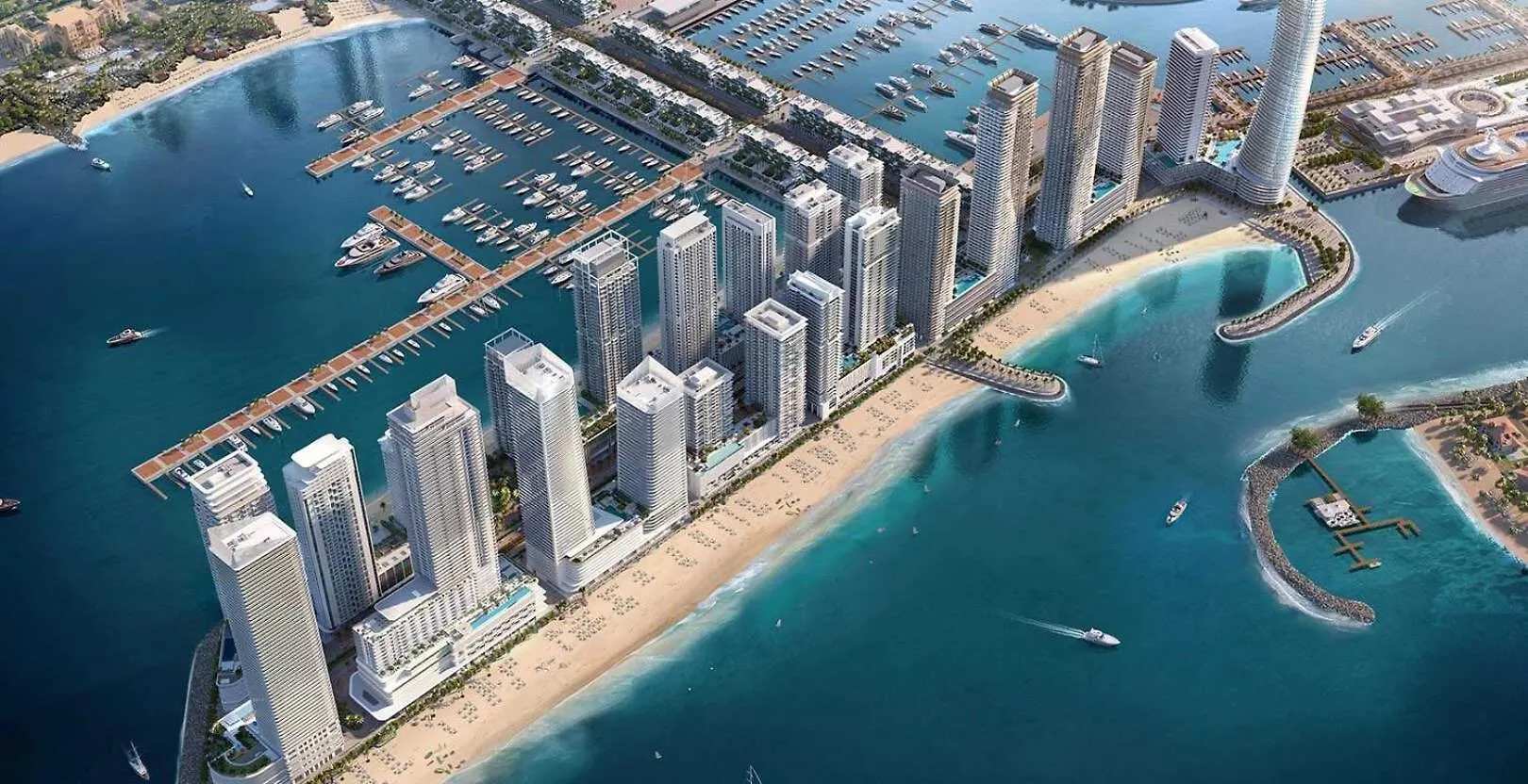 Apartment Silkhaus Marina View 1Bdr Private Beach Access Dubai
